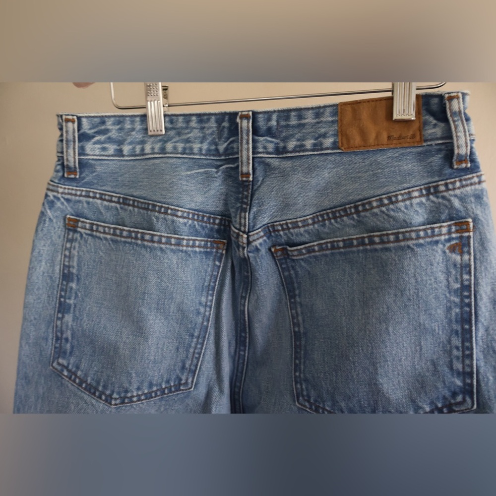 Madewell Curvy 90s Straight Medium Wash Jeans Women’s Size 28 - Picture 3 of 8